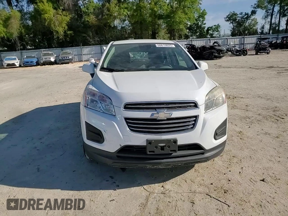2015 Chevrolet Trax LS with VIN 3GNCJKSBXFL235691, listed as a Copart auction lot 50619025 with 143,004 mi miles and Salvage Title. Bid and sale history available at carsss.com. Image 10.