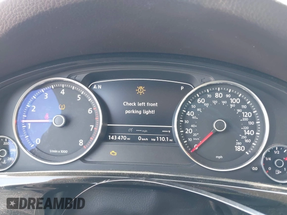 2012 Volkswagen Touareg Sport z VIN WVGEF9BPXCD011020, wystawiony jako IAAI lot #42000763 z przebiegiem 143 470 mil mil oraz . Historia ofert i sprzedaży dostępna na DreamBid. Obrazek 7.