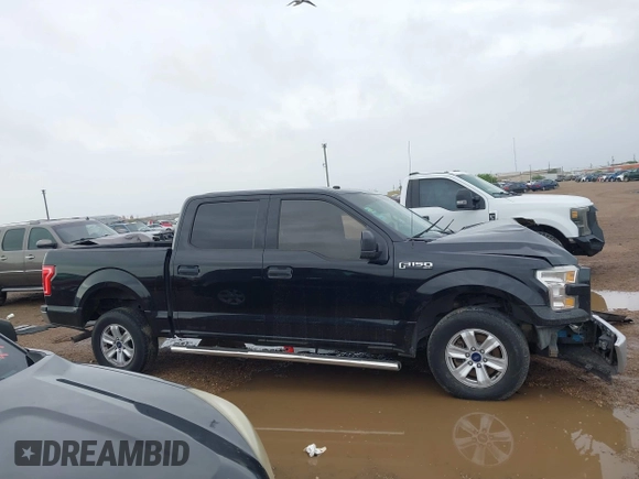 2017 Ford F-150 XL with VIN 1FTEW1CF0HKD26469, listed as a IAAI auction lot 41896006 with 77,960 mi miles and . Bid and sale history available at DreamBid. Image 13.