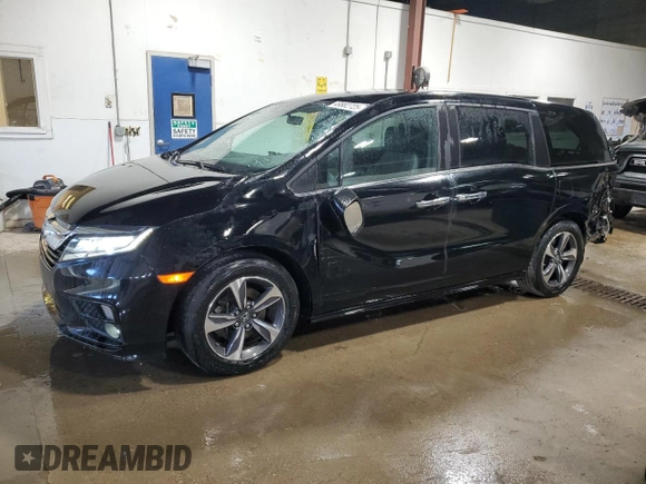 2018 Honda Odyssey Touring with VIN 5FNRL6H85JB049466, listed as a Copart auction lot 49882725 with 78,639 mi miles and Salvage Title. Bid and sale history available at carsss.com. Image 1.