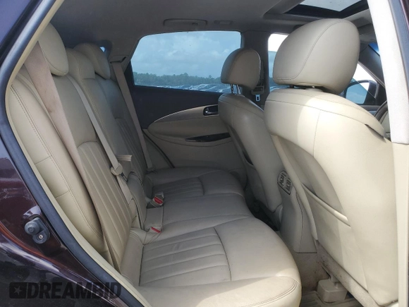 2008 Infiniti EX Journey with VIN JNKAJ09F28M352685, listed as a Copart auction lot 77555454 with 122,414 mi miles and Clean Title. Bid and sale history available at DreamBid. Image 11.