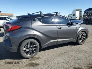 2022 Toyota C-HR XLE with VIN NMTKHMBX8NR144594, listed as a Copart auction lot 45763775 with 37,868 mi miles and Salvage Title. Bid and sale history available at carsss.com. Image 3.