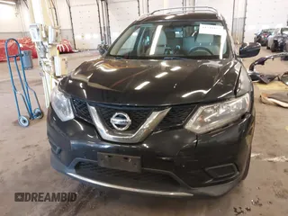 2016 Nissan Rogue SV with VIN KNMAT2MV0GP615985, listed as a IAAI auction lot 41540164 with 133,129 mi miles. Bid and sale history available at carsss.com. Image 12.