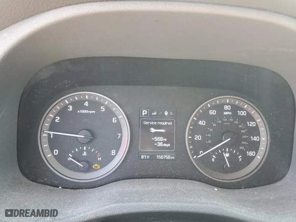 2016 Hyundai Tucson Sport with VIN KM8J33A20GU229757, listed as a Copart auction lot 51260875 with 150,750 mi miles and Clean Title. Bid and sale history available at carsss.com. Image 9.