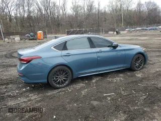 2018 Genesis G80 Sport with VIN KMHGN4JB2JU253107, listed as a Copart auction lot 51640875 with Not provided miles and Clean title. Bid and sale history available at DreamBid. Image 3.