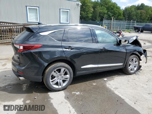 2021 Acura RDX w/Advance Package with VIN 5J8TC2H78ML032167, listed as a Copart auction lot 69178814 with Not Provided miles and Salvage Title. Bid and sale history available at carsss.com. Image 3.
