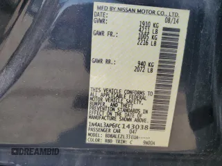 2015 Nissan Altima 2.5 with VIN 1N4AL3AP6FC143038, listed as a Copart auction lot 62006015 with 71,061 mi miles and Salvage title. Bid and sale history available at DreamBid. Image 12.