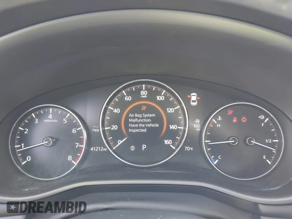2021 Mazda 3 Select with VIN JM1BPBBL8M1305141, listed as a IAAI auction lot 41762686 with 41,212 mi miles and . Bid and sale history available at DreamBid. Image 7.