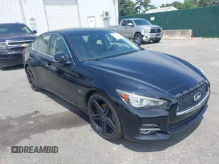 2016 Infiniti Q50 Premium with VIN JN1EV7AR7GM344007, listed as a IAAI auction lot 42611884 with 122,308 mi miles and . Bid and sale history available at DreamBid. Image 1.