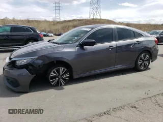 2018 Honda Civic EX-T with VIN JHMFC1F36JX010810, listed as a Copart auction lot 52018775 with Not provided miles and Salvage title. Bid and sale history available at DreamBid. Image 1.