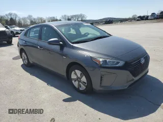 2019 Hyundai Ioniq Blue with VIN KMHC65LC4KU125489, listed as a Copart auction lot 51063565 with 105,045 mi miles and Salvage Title. Bid and sale history available at DreamBid. Image 4.