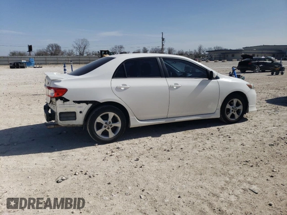 2013 Toyota Corolla L with VIN 2T1BU4EE1DC950808, listed as a Copart auction lot 47354815 with 150,114 mi miles and Salvage Title. Bid and sale history available at carsss.com. Image 3.