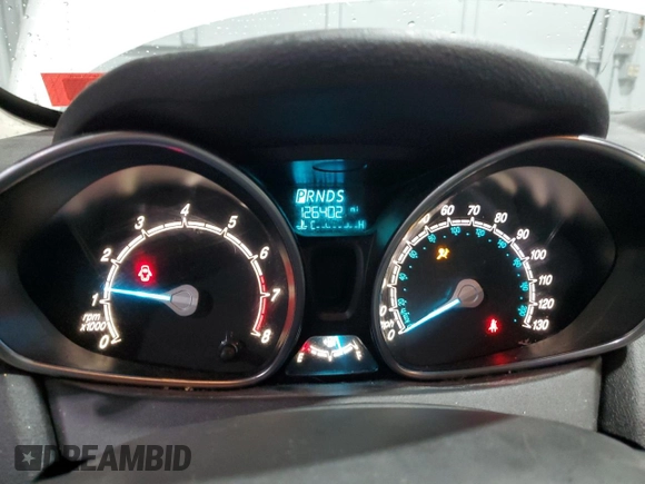 2016 Ford Fiesta SE with VIN 3FADP4EJ1GM148080, listed as a Copart auction lot 82866204 with 126,402 mi miles and Salvage Title. Bid and sale history available at DreamBid. Image 9.