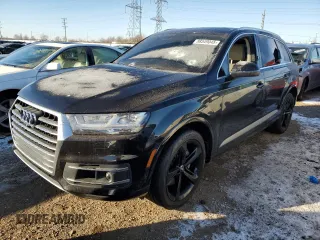 2019 Audi Q7 Prestige with VIN WA1VAAF77KD033449, listed as a Copart auction lot 88549045 with 74,374 mi miles and Salvage Title. Bid and sale history available at carsss.com. Image 1.