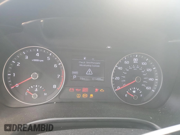 2019 Kia Forte LXS with VIN 3KPF24AD3KE135139, listed as a Copart auction lot 77074084 with 101,499 mi miles and Salvage Title. Bid and sale history available at carsss.com. Image 9.