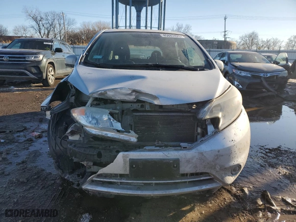 2014 Nissan Versa Note SV with VIN 3N1CE2CP1EL371524, listed as a Copart auction lot 45885925 with 93,702 mi miles and Salvage Title. Bid and sale history available at carsss.com. Image 5.