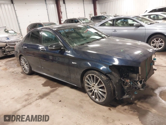2017 Mercedes-Benz C 43 AMG with VIN 55SWF6EB0HU197074, listed as a IAAI auction lot 41635219 with 77,980 mi miles and . Bid and sale history available at DreamBid. Image 1.