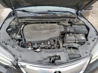 2015 Acura TLX V6 with VIN 19UUB2F32FA012244, listed as a Copart auction lot 59085705 with 110,331 mi miles and Salvage title. Bid and sale history available at DreamBid. Image 11.