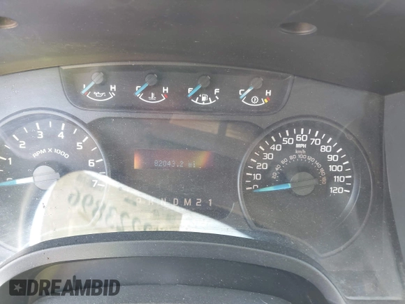 2013 Ford F-150 XL with VIN 1FTMF1EM3DKF21399, listed as a IAAI auction lot 42223896 with 82,043 mi miles and . Bid and sale history available at DreamBid. Image 7.