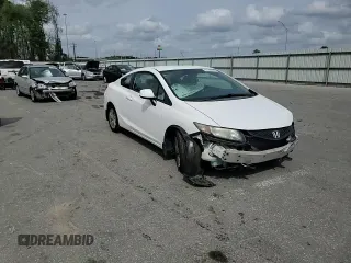 2013 Honda Civic Cpe LX with VIN 2HGFG3B52DH532837, listed as a Copart auction lot 51745315 with 153,203 mi miles and Salvage Title. Bid and sale history available at carsss.com. Image 11.