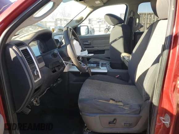 2010 Dodge 1500 SLT with VIN 1D7RB1GT5AS111825, listed as a Copart auction lot 46665345 with 175,885 mi miles and Salvage Title. Bid and sale history available at carsss.com. Image 7.