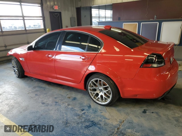 2009 Pontiac G8 GT with VIN 6G2EC57Y89L196777, listed as a Copart auction lot 41390715 with 107,075 mi miles and Salvage Title. Bid and sale history available at carsss.com. Image 2.