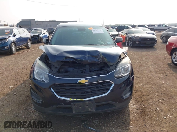 2016 Chevrolet Equinox LS with VIN 2GNALBEKXG1143996, listed as a IAAI auction lot 41707193 with 113,287 mi miles and . Bid and sale history available at carsss.com. Image 12.