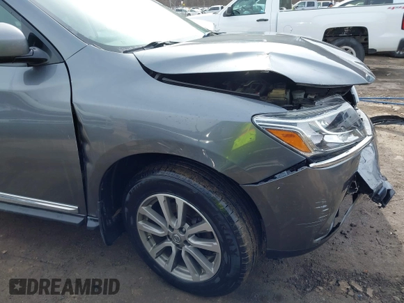 2015 Nissan Pathfinder SL with VIN 5N1AR2MM3FC654531, listed as a IAAI auction lot 41715163 with 160,808 mi miles and . Bid and sale history available at DreamBid. Image 19.