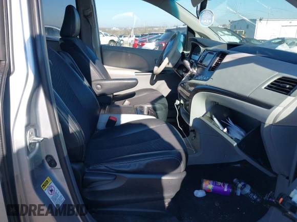 2014 Toyota Sienna SE with VIN 5TDXK3DC3ES471496, listed as a IAAI auction lot 41665914 with Not Provided miles and . Bid and sale history available at DreamBid. Image 5.