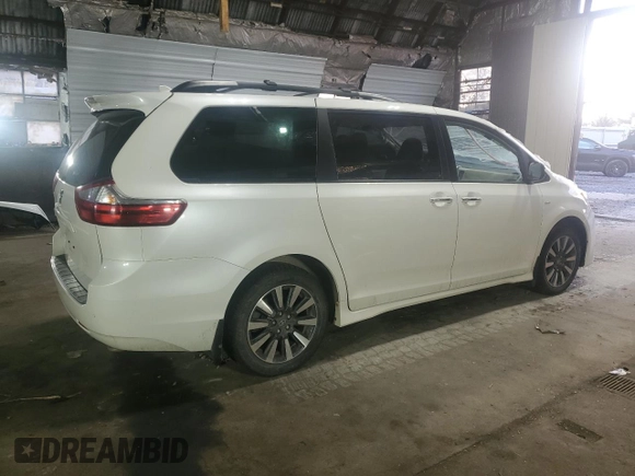 2019 Toyota Sienna XLE with VIN 5TDDZ3DC0KS217173, listed as a Copart auction lot 48677095 with 96,728 mi miles and Salvage Title. Bid and sale history available at carsss.com. Image 3.