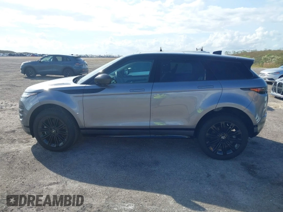 2024 Land Rover Range Rover Evoque Dynamic SE with VIN SALZL2FX2RH244514, listed as a IAAI auction lot 40668950 with 1 mi miles. Bid and sale history available at carsss.com. Image 14.