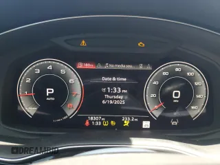 2023 Audi Q7 Prestige with VIN WA1VXBF75PD022526, listed as a Copart auction lot 61075745 with 18,307 mi miles and Salvage title. Bid and sale history available at DreamBid. Image 9.