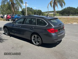 2017 BMW 3 Series 330i xDrive with VIN WBA8K3C38HA022948, listed as a Copart auction lot 55524325 with 34,232 mi miles and Clean Title. Bid and sale history available at carsss.com. Image 3.