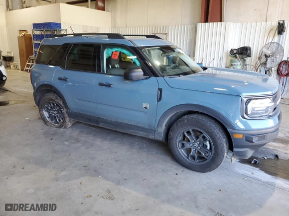 2023 Ford Bronco Sport Big Bend with VIN 3FMCR9B69PRD97321, listed as a Copart auction lot 42635375 with 46,944 mi miles and Salvage Title. Bid and sale history available at carsss.com. Image 4.