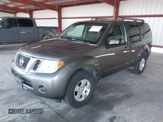 2008 Nissan Pathfinder SE with VIN 5N1AR18B58C654973, listed as a IAAI auction lot 42795855 with 197,071 mi miles and . Bid and sale history available at DreamBid. Image 2.