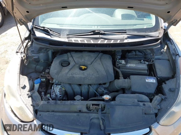 2012 Hyundai Elantra Limited with VIN KMHDH4AE1CU409385, listed as a IAAI auction lot 41985078 with 108,561 mi miles. Bid and sale history available at carsss.com. Image 10.