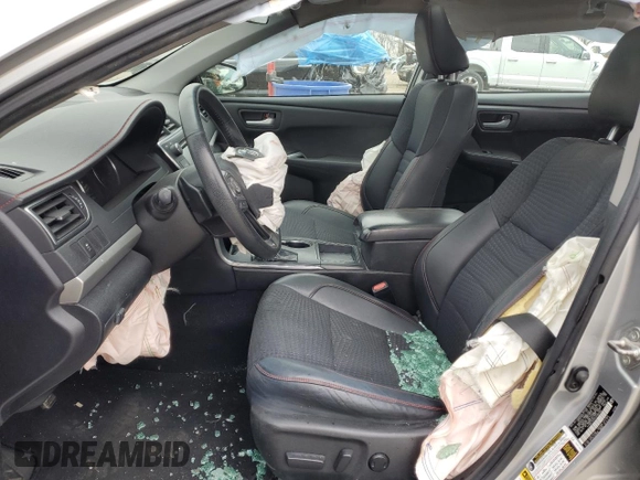 2015 Toyota Camry XLE with VIN 4T1BF1FK5FU492382, listed as a Copart auction lot 50490225 with 60,724 mi miles and Salvage Title. Bid and sale history available at carsss.com. Image 7.