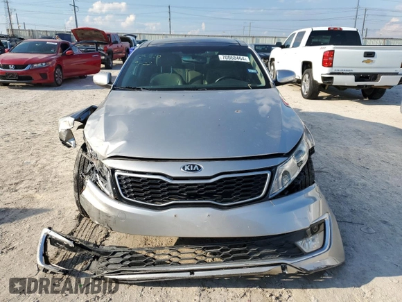 2013 Kia Optima Hybrid EX with VIN KNAGM4AD5D5044688, listed as a Copart auction lot 70068464 with 125,338 mi miles and Salvage Title. Bid and sale history available at carsss.com. Image 5.