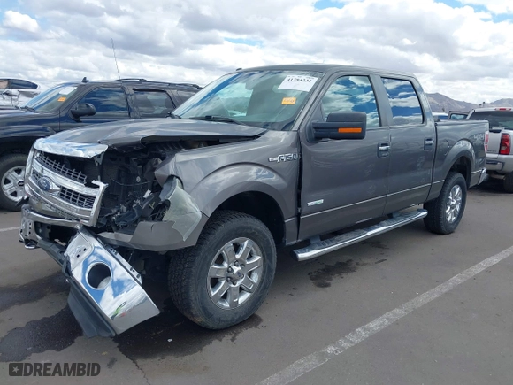 2013 Ford F-150 XL with VIN 1FTFW1ET1DKE23813, listed as a IAAI auction lot 41784232 with 140,886 mi miles. Bid and sale history available at carsss.com. Image 17.