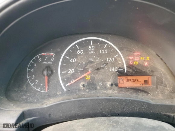 2016 Nissan Versa SV with VIN 3N1CN7AP3GL858596, listed as a Copart auction lot 81149394 with 189,025 mi miles and Clean Title. Bid and sale history available at carsss.com. Image 9.