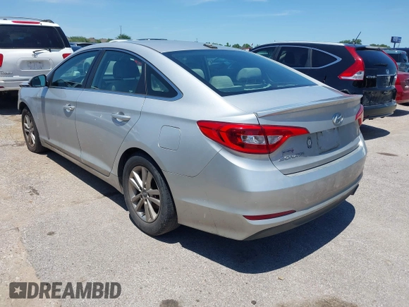 2017 Hyundai Sonata 2.4L with VIN 5NPE24AF2HH443209, listed as a IAAI auction lot 42190884 with 174,678 mi miles and . Bid and sale history available at carsss.com. Image 3.