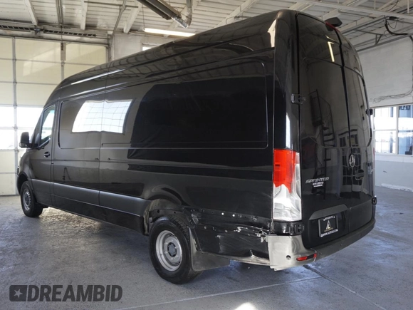 2023 Mercedes-Benz Sprinter with VIN W1Y5NCHY6PT121882, listed as a Copart auction lot 74570354 with 78,644 mi miles and Salvage Title. Bid and sale history available at DreamBid. Image 4.