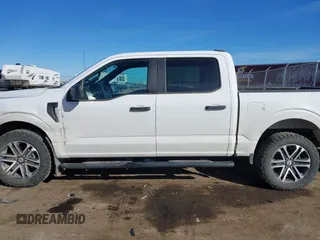 2023 Ford F-150 XL with VIN 1FTFW1E5XPKE92229, listed as a IAAI auction lot 41686774 with 58,008 mi miles. Bid and sale history available at carsss.com. Image 14.