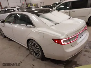 2017 Lincoln Continental Black Label with VIN 1LN6L9BC9H5637539, listed as a IAAI auction lot 41516006 with 163,223 mi miles. Bid and sale history available at carsss.com. Image 3.