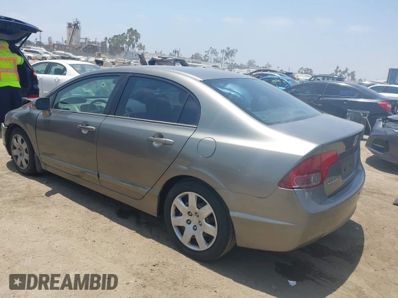 2006 Honda Civic LX with VIN 1HGFA16536L102529, listed as a IAAI auction lot 42560525 with 69,698 mi miles and . Bid and sale history available at DreamBid. Image 3.