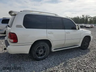 2006 Lexus LX 470 with VIN JTJHT00W564011069, listed as a Copart auction lot 54151835 with 381,667 mi miles and Clean Title. Bid and sale history available at carsss.com. Image 3.