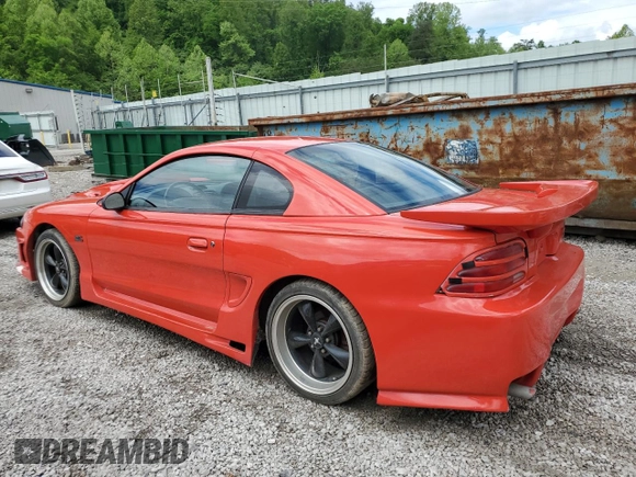 1995 Ford Mustang GT with VIN 1FALP42T7SF141936, listed as a Copart auction lot 56161595 with 91,903 mi miles and Salvage title. Bid and sale history available at DreamBid. Image 2.