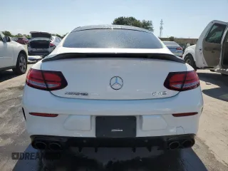 2021 Mercedes-Benz C 43 AMG with VIN W1KWJ6EB8MG056601, listed as a Copart auction lot 56925994 with 40,914 mi miles and Non repairable. Bid and sale history available at DreamBid. Image 6.