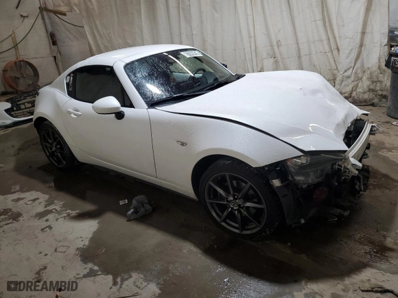 2019 Mazda MX-5 Miata RF Grand Touring with VIN JM1NDAM71K0302987, listed as a Copart auction lot 78632543 with 47,374 mi miles. Bid and sale history available at carsss.com. Image 4.