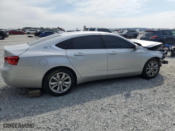 2020 Chevrolet Impala LT with VIN 2G11Z5S34L9101883, listed as a Copart auction lot 48982685 with 91,262 mi miles and Salvage Title. Bid and sale history available at carsss.com. Image 3.